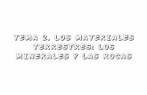 TEMA 2. LOS MATERIALES TERRESTRES: LOS MINERALES Y LAS ROCASiesalfonsox.es/wp-content/uploads/2015/09/TEMA-2.-LOS-MATERIALE… · TEMA 2. LOS MATERIALES TERRESTRES: LOS MINERALES