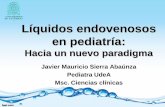 Líquidos endovenosos en pediatría · •Proyección de pérdidas fisiológicas (insensibles+urinarias) de agua y electrolitos relacionandolas con metabolismo (100cal/día) •Régimen: