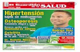 Edición Nº Enero 2018 Hipertensión - guardiansalud.cl · TERAPIAS NATURALES DE MANUEL LEZAETA 1sem FLORES DE BACH Y DESARROLLO PERSONAL 2sem ... que ayuda a identificar el origen