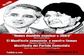 Expulsión de USAID 1enlace.comunicacion.gob.bo/.../09/Libro-N-5-El-Manifiesto...tiempo.pdf · como el “Plan Cóndor” que fue utilizado por las ... el movimiento sindical de Bolivia