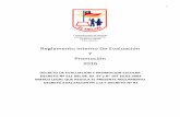 Reglamento Interno De Evaluación Y Promoción 2016colegioelmelon.cl/doc/Reglamento.pdf · Con dificultades de Atención y Concentración. ... graficado en este cuadro de ... remediales