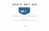 IPET Nº 49 - escueladeltrabajo.net de Taller - 1er Año 2018.pdf · Herramientas y maquinas. Definiciones y partes. Operaciones de mecanizado. Obtención de los trabajos prácticos.