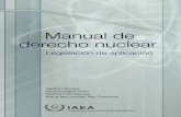 Manual de derecho nuclear -  · Manual de ORGANISMO ... contiene material actualizado ... Seguridad Nuclear y la Convención sobre la protección física de los materiales nucleares)