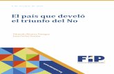 El país que develó el triunfo del No - Ideas para la Pazcdn.ideaspaz.org/media/website/document/57f6b0e6b32a5.pdf · regionales de Colombia. ... En los municipios de San Calixto,