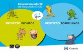 Educación Infantil de Segundo Ciclo - editorialcasals.com · transporte y Los dinosaurios como un proyecto de trabajo. El grillo Los medios de transporte Los dinosaurios Presenta