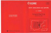 722 1 29-28 1 . -. 1: 50.000 VALENCIA - info.igme.esinfo.igme.es/cartografiadigital/datos/magna50/memorias/MMagna0722.pdf · aparecer margas cretosas, blancas, muy puras. Su color