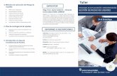 triptico taller de riesgo 24 al 26 de mayo 2017 · legal de la gestión del riesgo de liquidez. Proporcionar a los participantes herramientas para la medición y monitoreo del riesgo