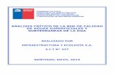 ANALISIS CRÍTICO DE LA RED DE CALIDAD DE …documentos.dga.cl/CQA5496_informe.pdf · ECOLOGÍA de España y de Chile, combinando el conocimiento de la realidad nacional con la experiencia