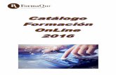 Página 1 - FORMAQUR, Formación sectorial y modular ...formaqur.com/wp-content/uploads/2014/05/CATALOGO... · Técnicas de recepción y comunicación 001 100 Técnicas de recepción