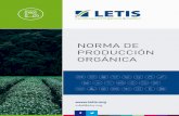 INDICE - letis.org · PARTE IX – Normas de elaboración Capítulo I ... Biol: biofertilizante líquido obtenido a través de un proceso de fermentación anaeróbica de estiércol