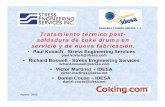 Tratamiento térmico post- soldadura de coke drums en ...refiningcommunity.com/wp-content/pdf/rio09/RIO09-IDESA-SES-Post... · •“Así, además de los requisitos de los Códigos,