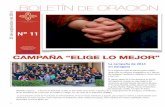 BOLETÍN DE ORACIÓN - coahes.orgcoahes.org/wp-content/uploads/2014/10/BOA11.pdf · BOLETÍN DE ORACIÓN e de 2014! !Noticias varias para orar y actuar. • La iglesia Horeb (Sevilla)