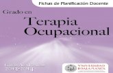 Grado en Terapia Ocupacional 2013 - usal.es · 1 Universidad de Salamanca