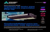 Gama Comercial Unidades de techo para aplicaciones ... · UNIDADES DE TECHO PARA APLICACIONES ESPECIALES PCA-HA ... y expresa la posición del Grupo sobre la ... de doble capa y 64