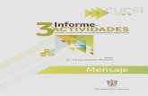 3er INFORME DE ACTIVIDADES - Centro … · 3er INFORME DE ACTIVIDADES. Primera edición, 2013 D.R. 2013, Universidad de Guadalajara Centro Universitario de Ciencias Exactas e Ingenierías