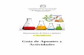 Guía de Apuntes y Actividades - yoquieroaprobar.es · 3.-Un compuesto orgánico en fase gaseosa tiene una densidad de 3,3 g/l medida a 95ºC y 758 mm de Hg y su composición centesimal