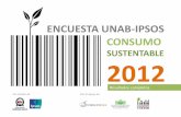 ENCUESTA UNAB-IPSOS CONSUMOambiental.unab.cl/wp-content/uploads/2012/06/Estudio-Consumo-Sus... · ¿POR QUÉ UNA ENCUESTA SOBRE ... DESCRIPCIÓN DE LA MUESTRA Click to add text here