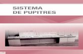 SISTEMA DE PUPITRES - eldon.com · El sencillo pero efectivo diseño del pupitre compacto MPG está disponible en 5 ... Pernos roscados M8 en la estructura, ... Placa de montaje estándar