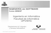 Ingeniería en Informática Facultad de Informática …siul02.si.ehu.es/~alfredo/iso/Tema3.pdf · A. Goñi, J.R. Zubizarreta, J. Iturrioz. Dpto. LSI, UPV/EHU 3 Índice • Introducción
