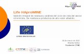 Life HAproWINE · racional y sostenible de los recursos naturales (hídricos ... iv) las MTDs del sector y de la gestión ... consecuencias para el medio ambiente. GUÍA MTDs SECTOR