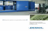 Almacenamiento seguro de sustancias peligrosas · sustancias peligrosas almacenamiento DENIOS tiene una dilatada experiencia en la construcción de grandes instalaciones para el almacenamiento