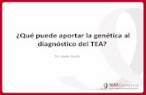 ¿Qué puede aportar la genética al diagnóstico del TEA? · Mendelianas con un diagnóstico preciso Nuevos avances en el estudio del TEA EL TRIO PARECE LA OPCION MÁS LÓGICA PERO