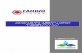 LICENCIAMIENTO AMBIENTAL EXPOST - Farbiopharmafarbiopharma.com/wp-content/uploads/2017/08/EsIA-EXPOST... · LEY ORGÁNICA DE RECURSOS HÍDRICOS, USOS Y APROVECHAMIENTO DE AGUA ....