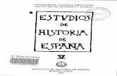 Estudios de Historia de España N° 5, 1996bibliotecadigital.uca.edu.ar/.../estudios-historia-espana5.pdf · COMELLAS, JOSE LUIS, Historia breve de Espana contemportinea, por Florencio