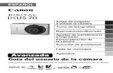 Descargar Guía del Usuario de la Canon Digital IXUS 750files.canon-europe.com/files/soft29503/Manual/IXUS70_ADVCUG_ES.… · European Warranty System (EWS) de Canon, que se suministra
