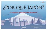 ¿Por qué Japón? - jetro.go.jp · Interior y de Comunicaciones y Estadísticas de Mediación de Trabajos Genéricos del ... Mejora del entorno educacional para niños extranjeros