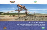 MINISTERIO DE MEDIO AMBIENTE Y AGUAbibliotecadelagua.sirh.gob.bo/docs/pdf/153.pdf · Impreso en Bolivia 2016. 5 ... Clasificación en zaranda estacionaria (clasificación en seco)