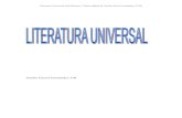 Literatura Universal, Bachillerato. Libreta digital de ... Literatura Universal, Bachillerato. Libreta