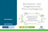 Boletín de Vigilancia Economía Digital Tecnológica ... Robotica 2015 v6.0.pdf · Nuevas aplicaciones de la robótica en la agricultura, la industria alimentaria y la medicina.