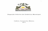 Segundo Informe de Gobierno Municipal - …transparencia.calkini.gob.mx/obligaciones/21/Segundo Informe... · acciones y obras de gobierno prioritarias, ... catastrales en un 10%