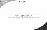 REGLAMENTO DE LA LEY ORGÁNICA DE LA ... - … · | Reglamento de la Ley Orgánica de la Contraloría General de Cuentas ACUERDO GUBERNATIVO NÚMERO 9-2017 Guatemala, 26 de enero