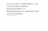 GUÍA DE CONTROL DE CALIDAD PARA PEQUEÑAS …fcaenlinea1.unam.mx/anexos/1528/1528_u1_act3.pdf · El texto aprobado es el publicado en lengua inglesa La misión de la IFAC es servir