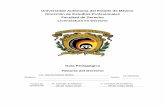 Universidad Autónoma del Estado de México Dirección de …derecho.uaemex.mx/U2018-B/Derecho/Plan 2015/LDE102GP.pdf · Centro Universitario de Amecameca Centro Universitario de