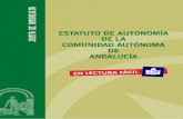 Lectura fácil del Estatuto de Autonomía de Andalucía DE... · Adaptación a Lectura Fácil del ESTATUTO DE AUTONOMÍA PARA ANDALUCÍA z Aprobado por Referéndum el 18 de febrero