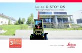 Leica DISTO D5 - pce-iberica.es · Manual de empleo Español Nuestro ... Leica Geosystems asume la responsabilidad del sumi nistro del producto en ... descargar de la página Web