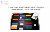EL MATERIAL DIDÁCTICO SISTEMA CONSTANZ … · Juegos didácticos • Utilizando los principios del material didáctico se pueden construir diversos ... colores. • Uso de códigos