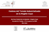 Cadena del Tomate Industrializado en la Región Cuyofuncex.org.br/material/REDEMERCOSUL_BIBLIOGRAFIA/biblioteca/... · trabajo de las Mesas del 4to Foro Federal de la Industria (Región