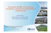 Proyectos de MDL en eficiencia energética, cambio de ... America/Peru/Southern Region Workshop... · varios pequeños y utilizar unidades de proceso a su mayor capacidad. • . ...