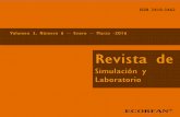 Simulación y Laboratorio - ECORFAN · Volumen 3, Número 6 – Enero – Marzo -2016 ... la Unidad de Informática ECORFAN. ESCAMILLA-BOUCHÁN, Imelda. PhD, LUNA-SOTO, Vladimir.