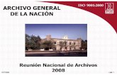 ARCHIVO GENERAL DE LA NACIÓN - gob.mx · medio digital de almacenamiento masivo, ... El almacenamiento se refiere a los medios y los métodos usados ... Control de calidad del