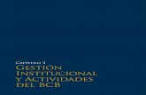 Capítulo 3 - Banco Central de Bolivia€¦ · Banco Central de Bolivia 109 Capítulo 3 1. COMITÉS Y RELACIONAMIENTO DEL BCB ... • Presentación de investigaciones y análisis
