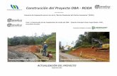 Construcción del Proyecto OBA -RODA Aug_Sept2015 Spanish_… · Construcción del Proyecto OBA -RODA Desarrollado bajo: Convenio de Cooperación para el uso de la “Red de Oleoductos