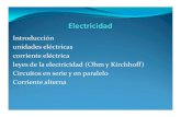 Introducción unidades eléctricas corriente eléctrica ...ecaths1.s3.amazonaws.com/biofisicaunvime/74332964.Electricidad.pdf · Asociación Serie de Resistencias Consiste en conectar