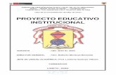 PROYECTO EDUCATIVO INSTITUCIONAL - …pedagogicoeliasolazar.edu.pe/wp-content/uploads/PEI.pdf · Proyecto Educativo Institucional; ... 2011-ED y se ha tomado en cuenta los lineamientos