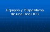 Equipos y Dispositivos de una Red HFC · ancha diseñado para redes hibridas, coaxial/fibra. ... dispositivos activos y pasivos ... Equipos y Dispositivos Red de Distribución Interna