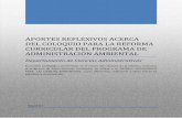 APORTES REFLEXIVOS ACERCA DEL COLOQUIO …media.utp.edu.co/administracion-ambiental/archivos/coloquio-para-la... · cuali-cuantitativa, de alcance multicriterio y diferenciada de